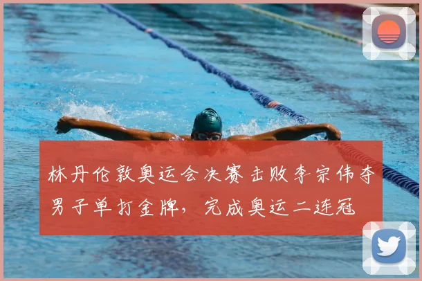 林丹伦敦奥运会决赛击败李宗伟夺男子单打金牌，完成奥运二连冠